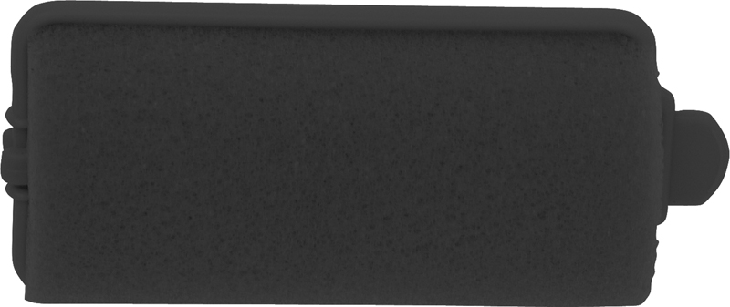 R-FMR-2 BLACK Бигуди поролоновые Dewal черные d 28 мм (12шт/уп)