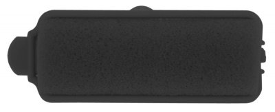 R-FMR-4 BLACK  Бигуди поролоновые Dewal черные d 22 мм (12шт/уп)