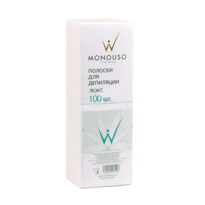0516 Полоска для депиляции 7*20 Italwax №100шт ЛЮКС
